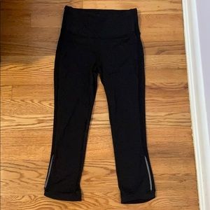 Lululemon crop black leggings